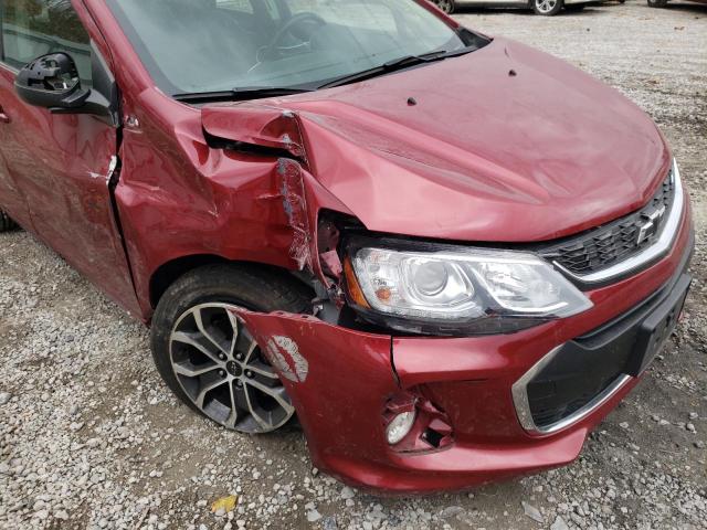 Photo 8 VIN: 1G1JD5SB7J4126945 - CHEVROLET SONIC LT 