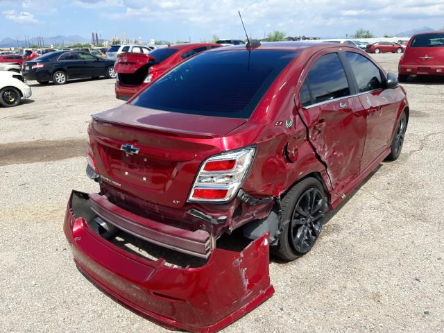 Photo 3 VIN: 1G1JD5SB8J4106669 - CHEVROLET SONIC LT 