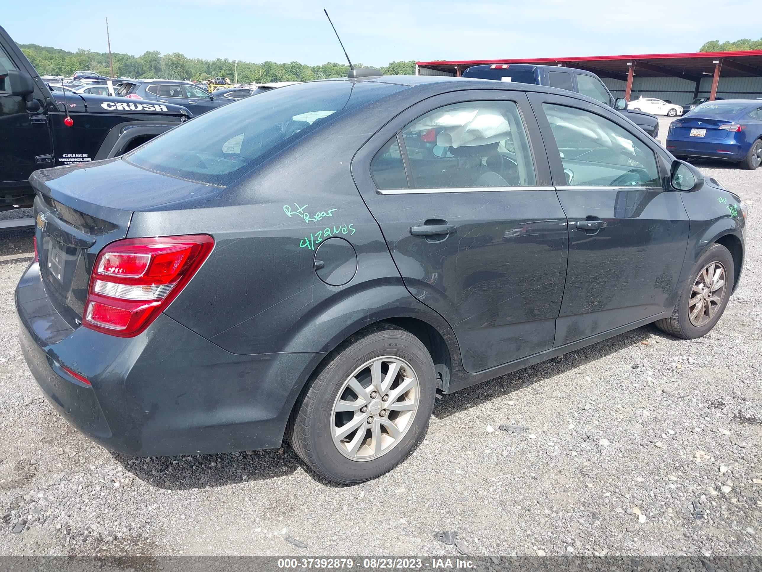 Photo 3 VIN: 1G1JD5SB9K4131002 - CHEVROLET SONIC 