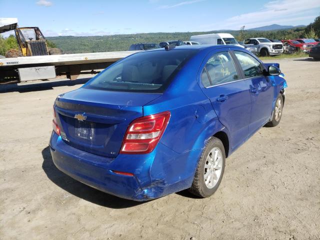 Photo 3 VIN: 1G1JD5SG2J4106193 - CHEVROLET SONIC LT 