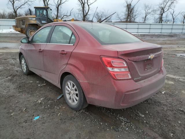 Photo 2 VIN: 1G1JD5SG9J4127493 - CHEVROLET SONIC LT 