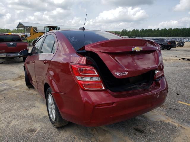 Photo 2 VIN: 1G1JD5SGXJ4112825 - CHEVROLET SONIC LT 