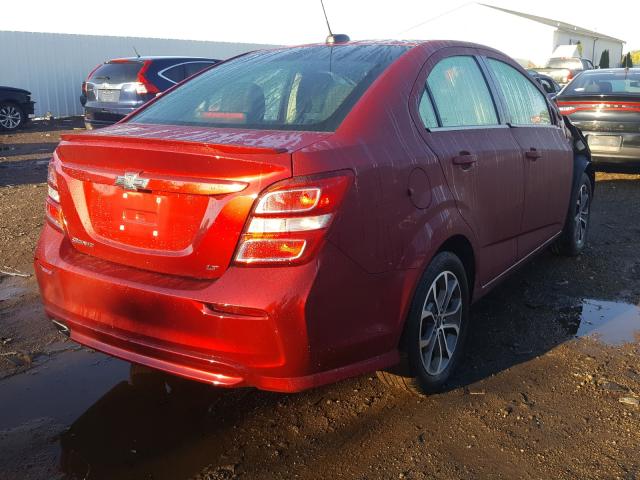 Photo 3 VIN: 1G1JD5SH0J4113202 - CHEVROLET SONIC LT 