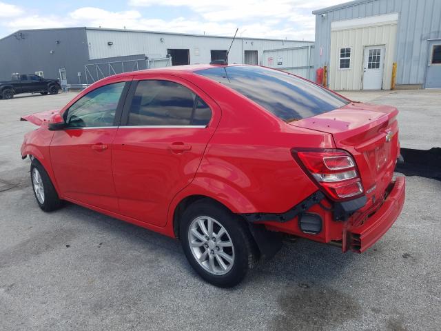 Photo 2 VIN: 1G1JD5SH1H4110853 - CHEVROLET SONIC LT 