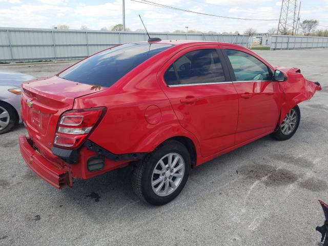 Photo 3 VIN: 1G1JD5SH1H4110853 - CHEVROLET SONIC LT 