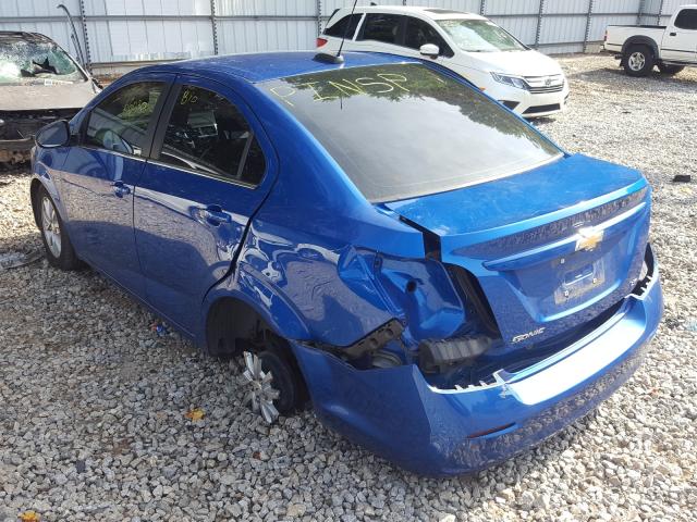 Photo 2 VIN: 1G1JD5SH2H4143991 - CHEVROLET SONIC LT 