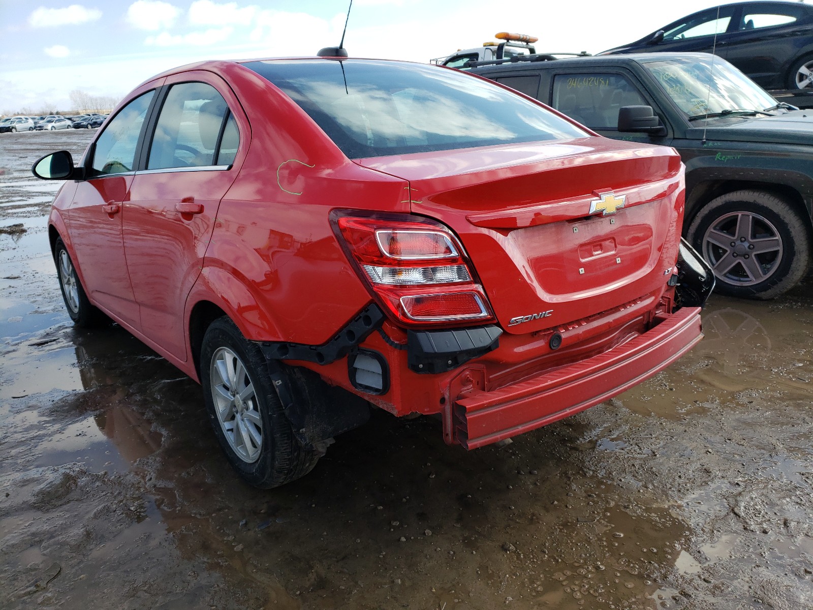 Photo 2 VIN: 1G1JD5SH2J4125402 - CHEVROLET SONIC LT 