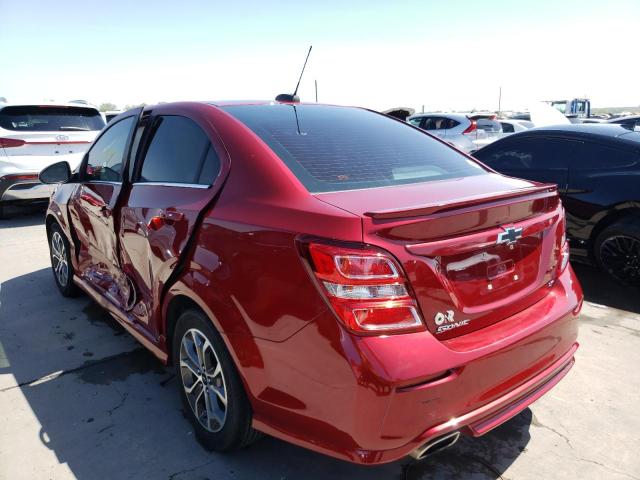 Photo 2 VIN: 1G1JD5SH2J4133645 - CHEVROLET SONIC LT 