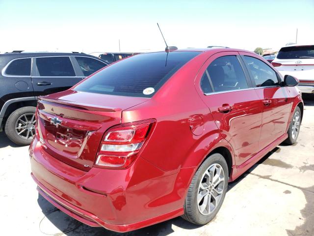 Photo 3 VIN: 1G1JD5SH2J4133645 - CHEVROLET SONIC LT 