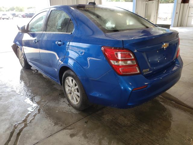 Photo 2 VIN: 1G1JD5SH3H4106450 - CHEVROLET SONIC LT 