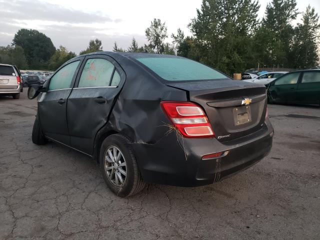 Photo 2 VIN: 1G1JD5SH3H4126830 - CHEVROLET SONIC LT 