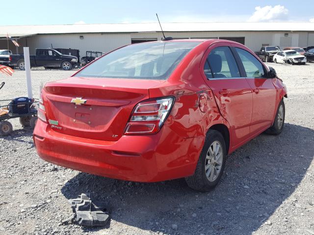 Photo 3 VIN: 1G1JD5SH3H4148214 - CHEVROLET SONIC LT 