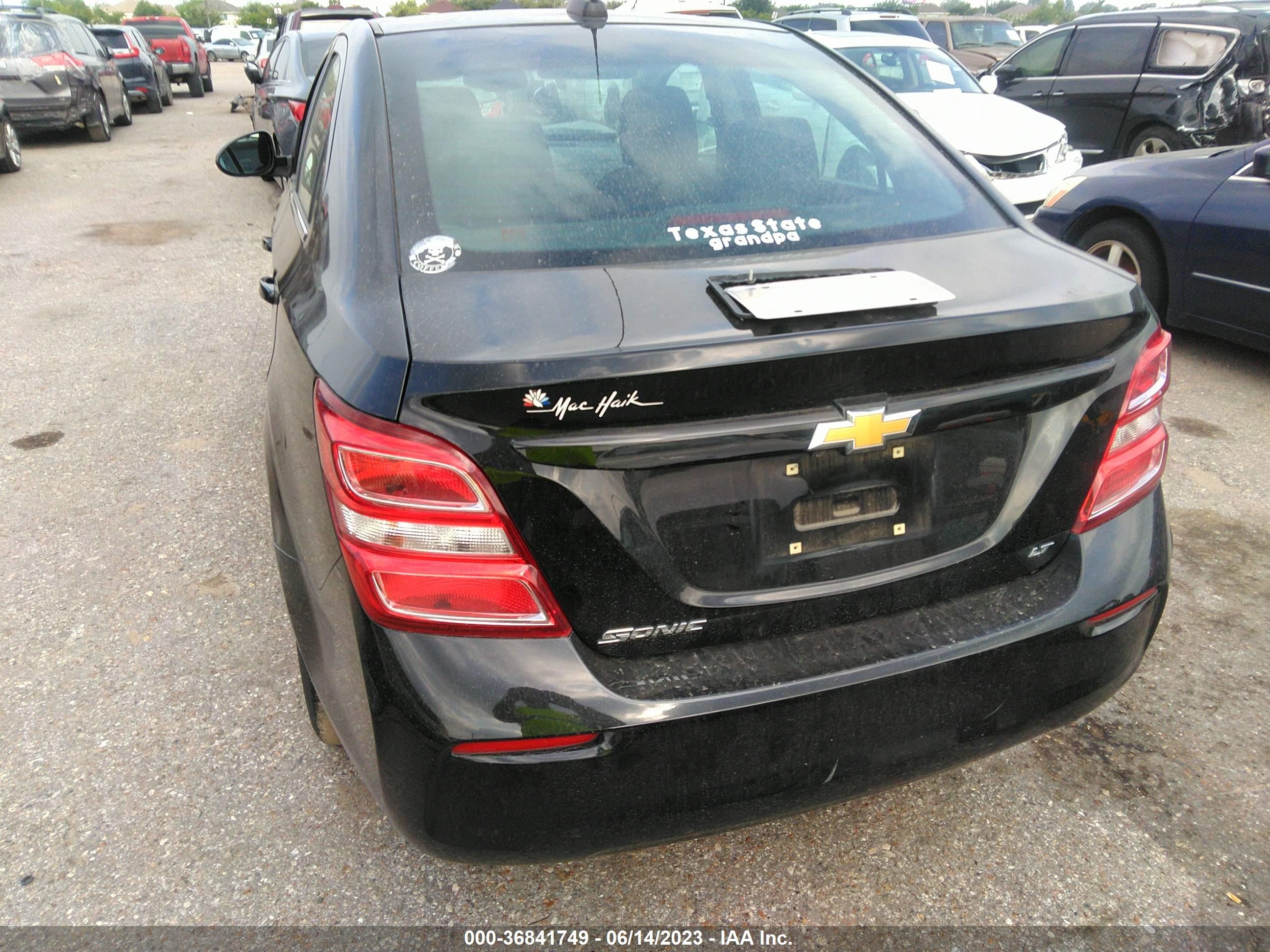 Photo 2 VIN: 1G1JD5SH3H4154482 - CHEVROLET SONIC 