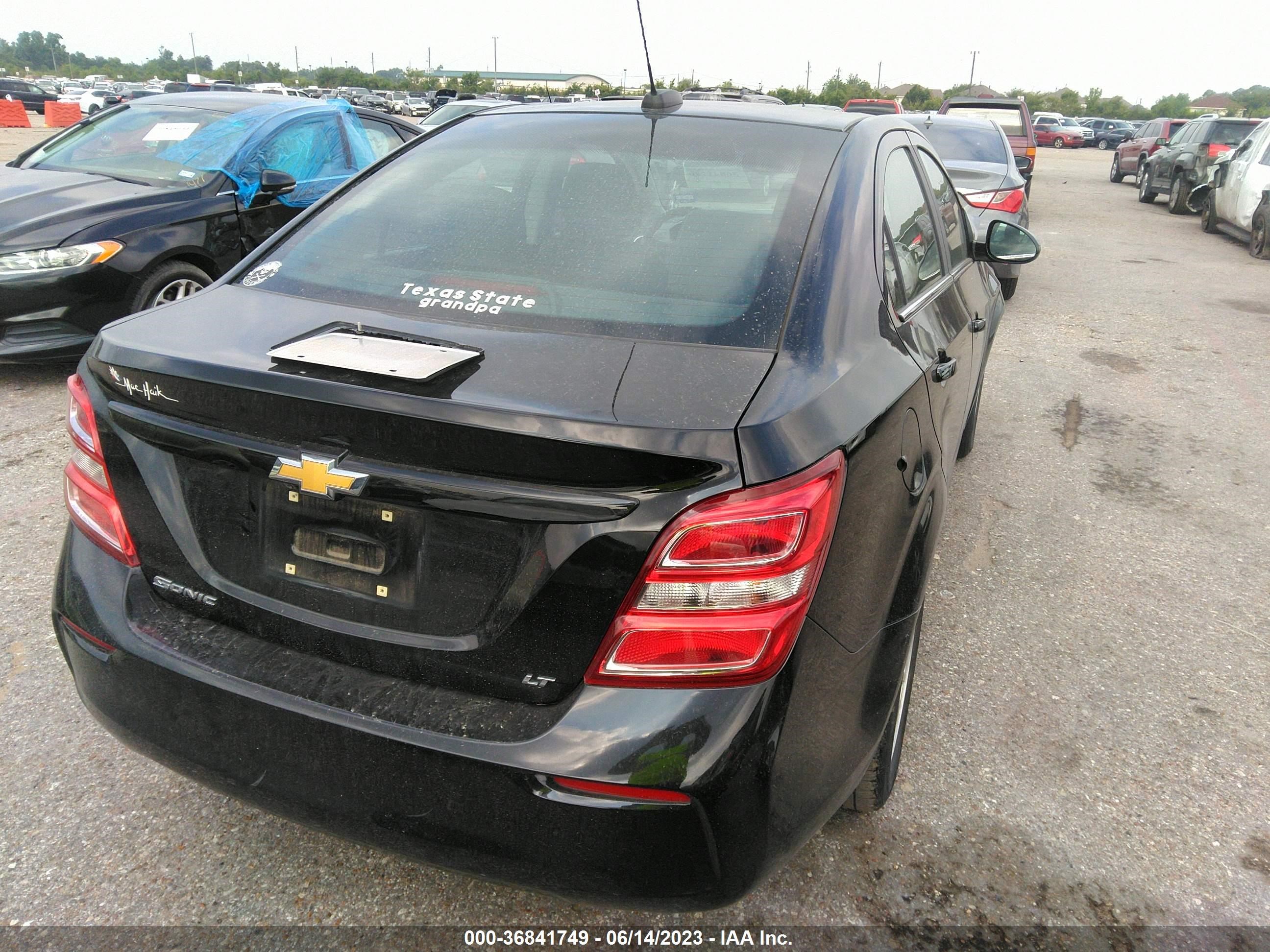 Photo 3 VIN: 1G1JD5SH3H4154482 - CHEVROLET SONIC 