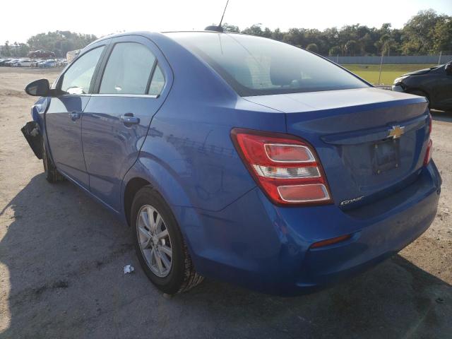 Photo 2 VIN: 1G1JD5SH3H4155289 - CHEVROLET SONIC LT 