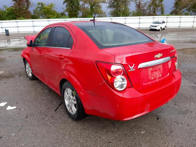 Photo 2 VIN: 1G1JD5SH7D4201989 - CHEVROLET SONIC LT 