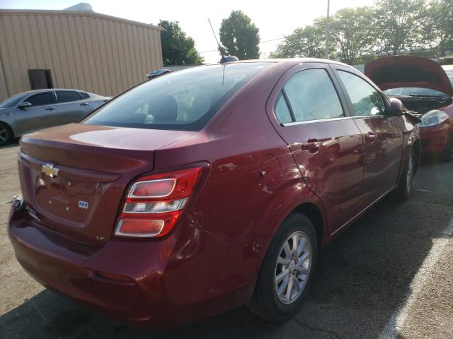 Photo 3 VIN: 1G1JD5SH7H4105401 - CHEVROLET SONIC LT 