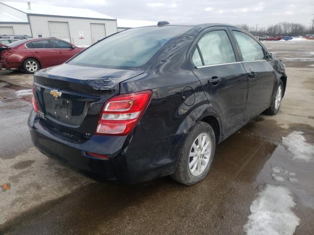 Photo 3 VIN: 1G1JD5SH8H4101597 - CHEVROLET SONIC LT 