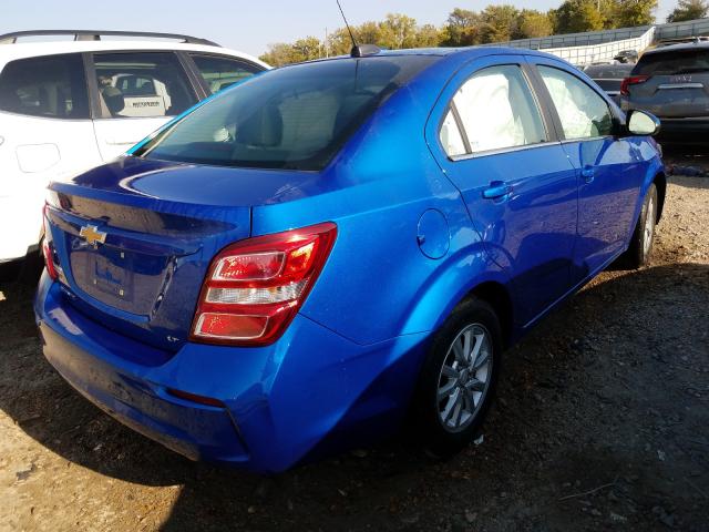 Photo 3 VIN: 1G1JD5SH8J4108149 - CHEVROLET SONIC LT 