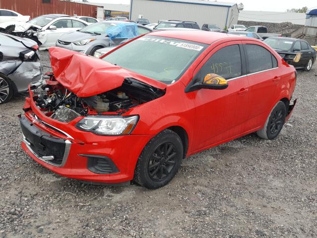 Photo 1 VIN: 1G1JD5SH8J4121225 - CHEVROLET SONIC LT 