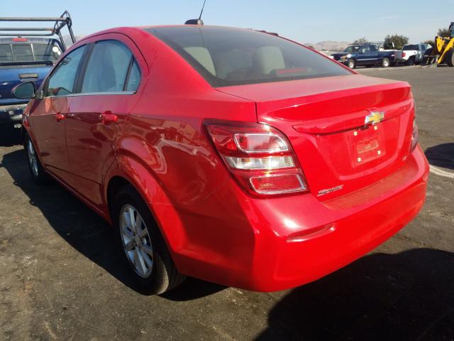 Photo 2 VIN: 1G1JD5SH9H4126248 - CHEVROLET SONIC LT 