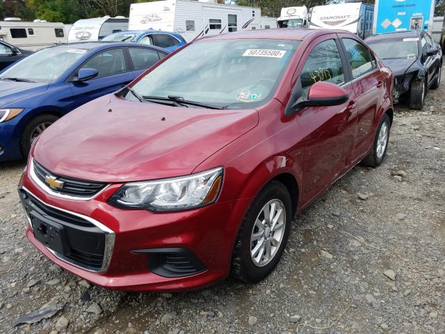 Photo 1 VIN: 1G1JD5SH9J4102361 - CHEVROLET SONIC LT 