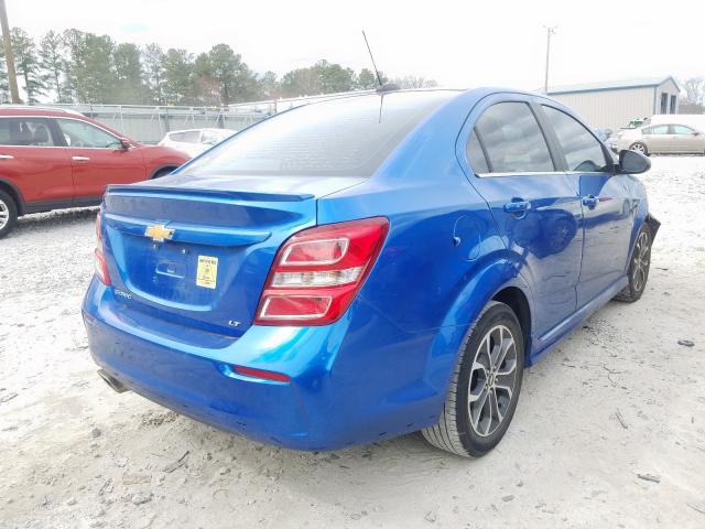 Photo 3 VIN: 1G1JD5SHXH4137081 - CHEVROLET SONIC LT 