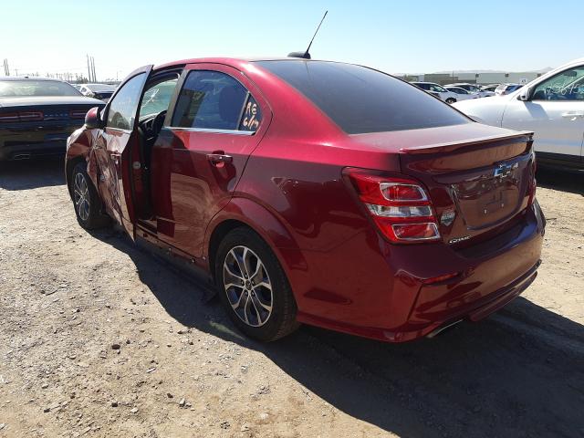 Photo 2 VIN: 1G1JD5SHXJ4114955 - CHEVROLET SONIC LT 