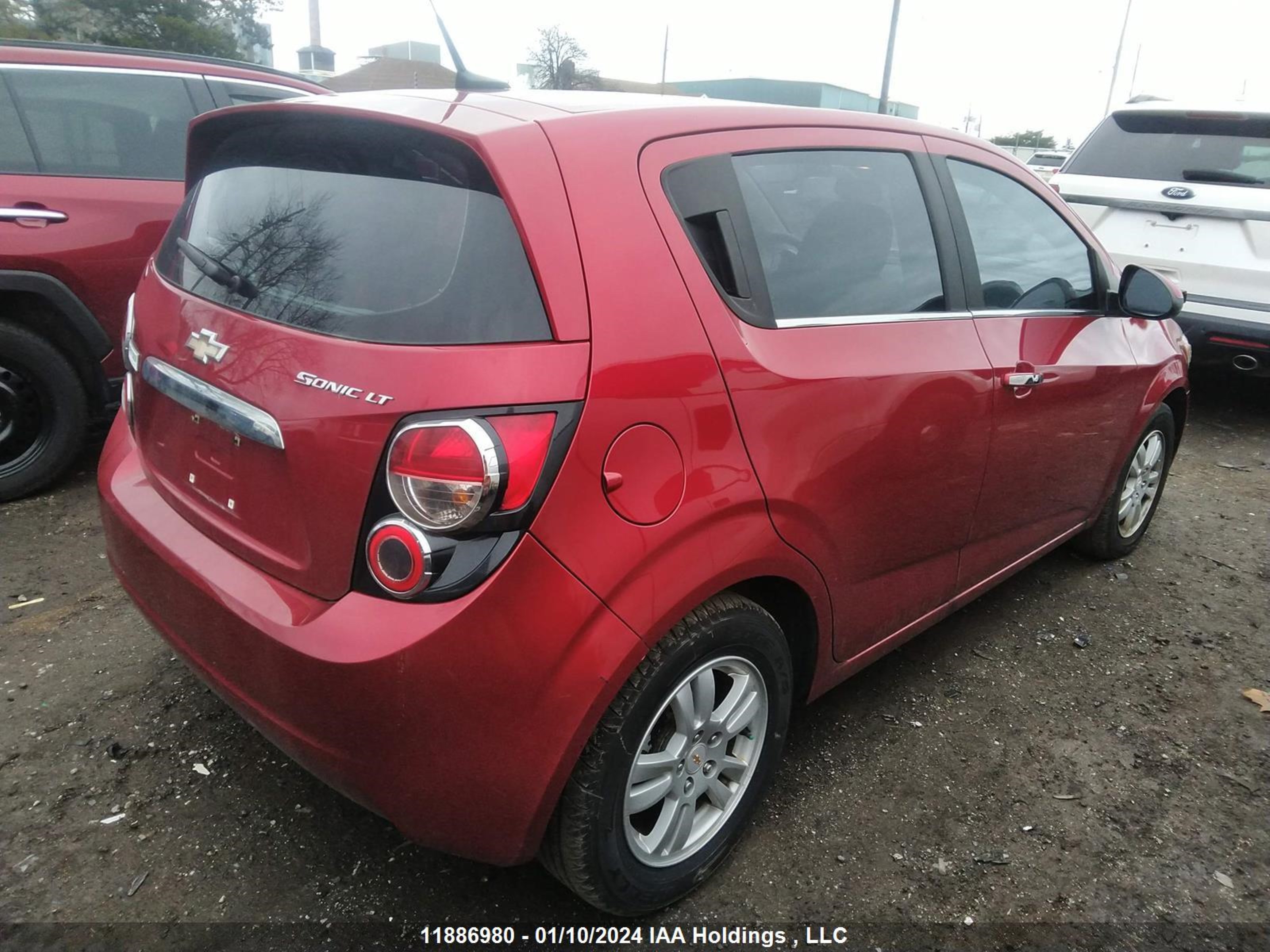 Photo 3 VIN: 1G1JD6EH2C4105557 - CHEVROLET SONIC 