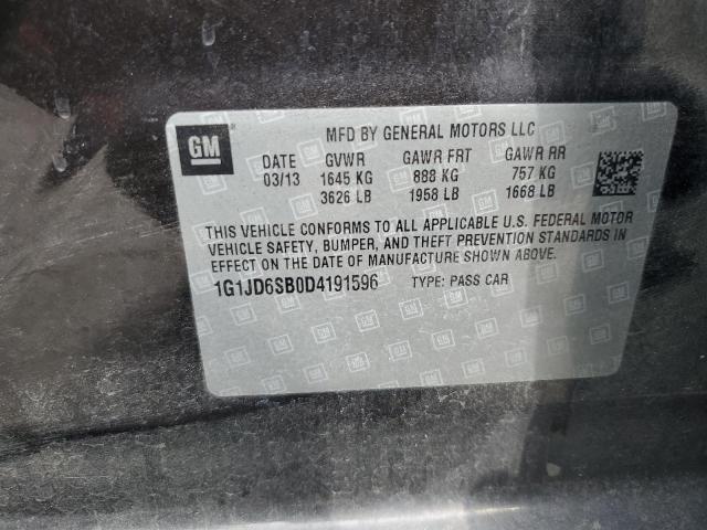 Photo 11 VIN: 1G1JD6SB0D4191596 - CHEVROLET SONIC 