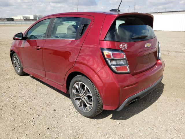 Photo 2 VIN: 1G1JD6SB2H4120227 - CHEVROLET SONIC LT 