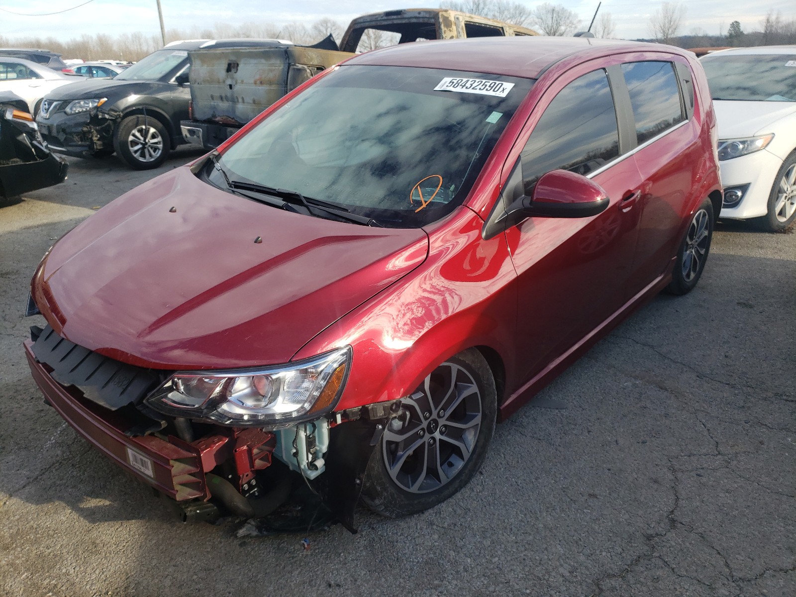 Photo 1 VIN: 1G1JD6SB2L4110791 - CHEVROLET SONIC LT 