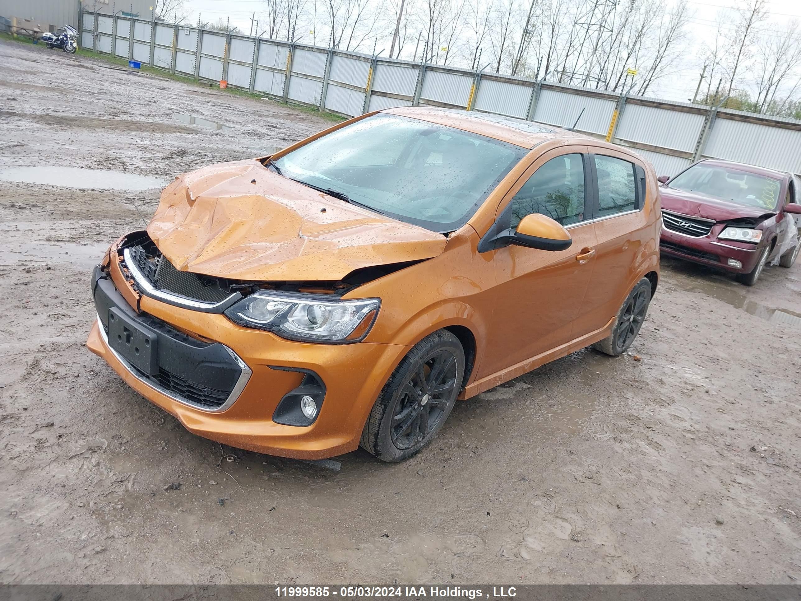 Photo 1 VIN: 1G1JD6SB3H4172997 - CHEVROLET SONIC 