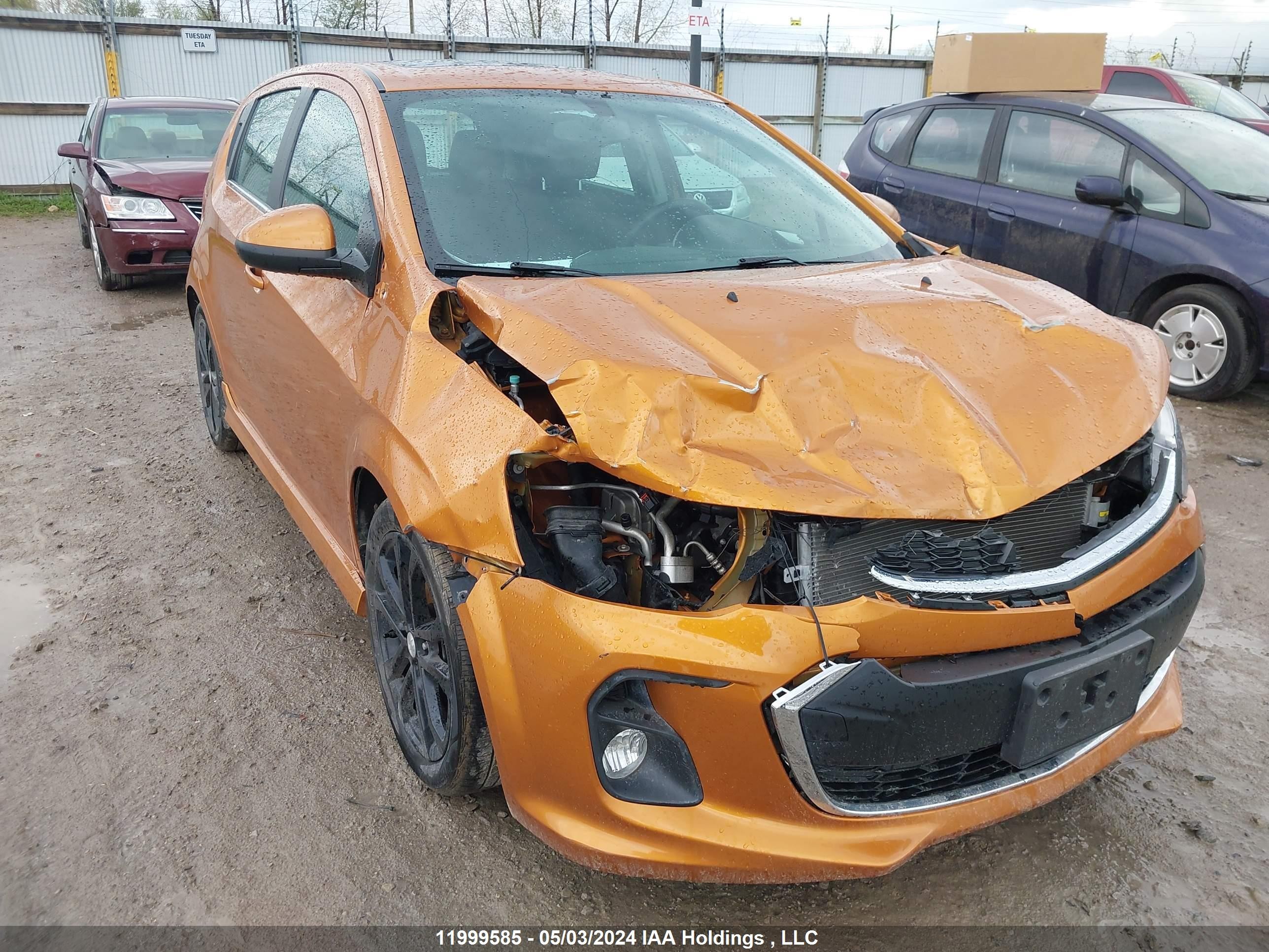 Photo 5 VIN: 1G1JD6SB3H4172997 - CHEVROLET SONIC 