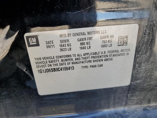 Photo 11 VIN: 1G1JD6SB9C4109413 - CHEVROLET SONIC LT 