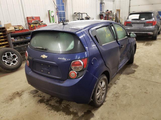 Photo 3 VIN: 1G1JD6SG0D4254515 - CHEVROLET SONIC LT 