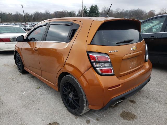 Photo 2 VIN: 1G1JD6SH3H4104039 - CHEVROLET SONIC LT 