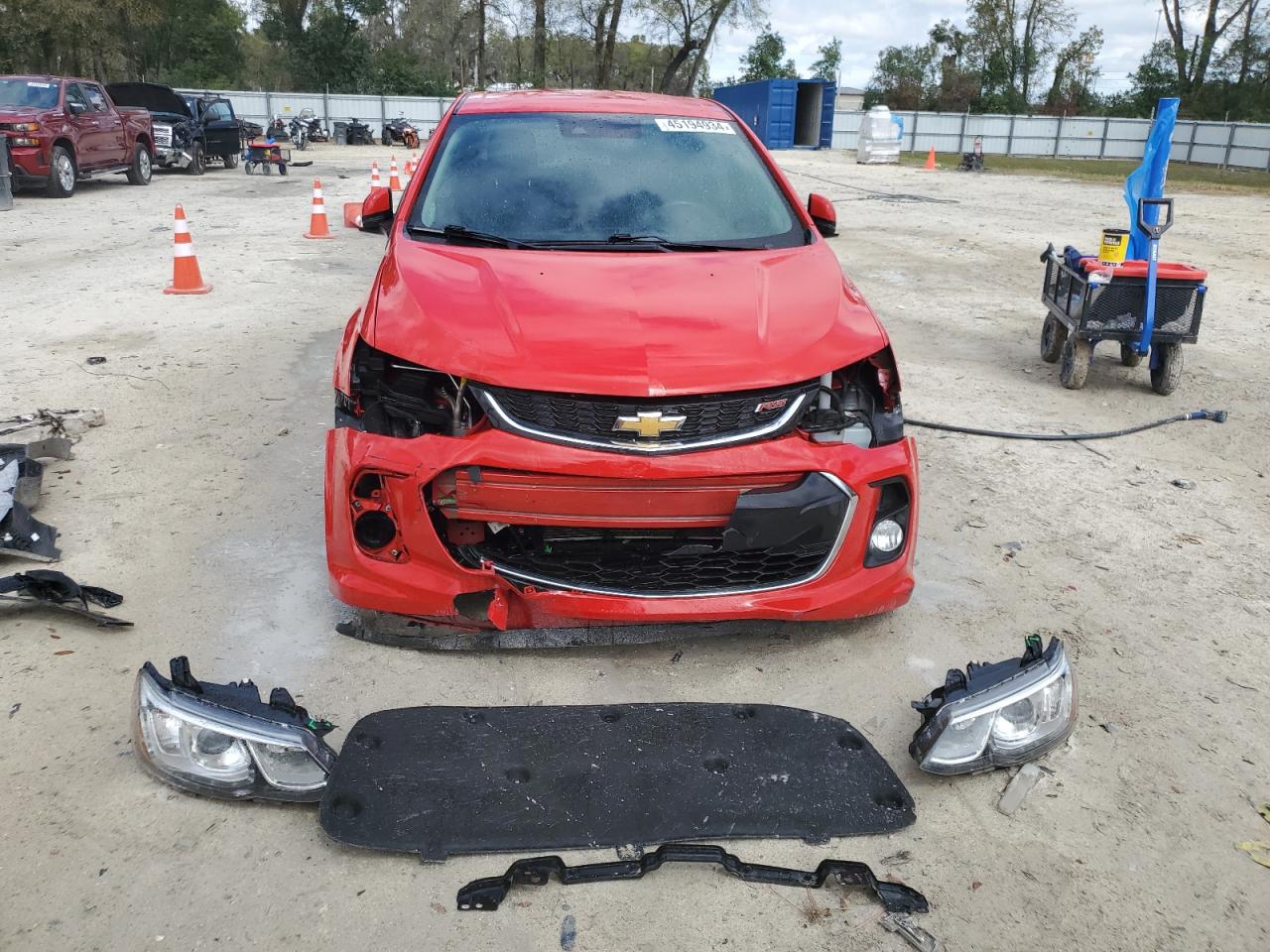 Photo 4 VIN: 1G1JD6SH4H4172799 - CHEVROLET SONIC 