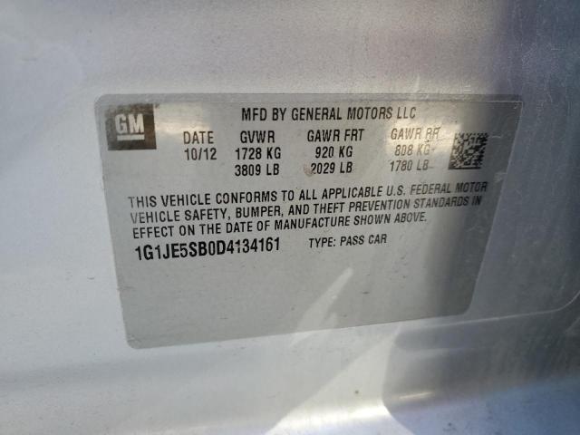 Photo 11 VIN: 1G1JE5SB0D4134161 - CHEVROLET SONIC 