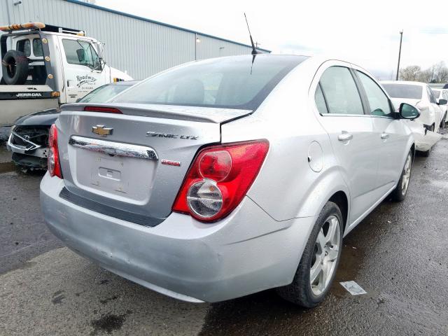 Photo 3 VIN: 1G1JE5SB0E4186827 - CHEVROLET SONIC LTZ 