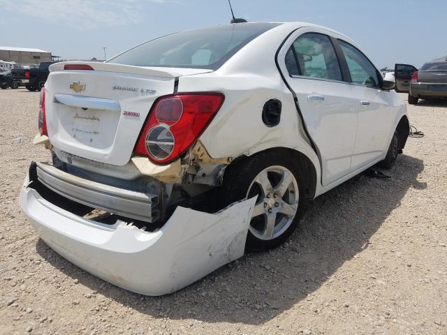 Photo 3 VIN: 1G1JE5SB1F4104525 - CHEVROLET SONIC LTZ 