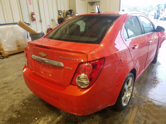 Photo 3 VIN: 1G1JE5SB6D4208716 - CHEVROLET SONIC LTZ 