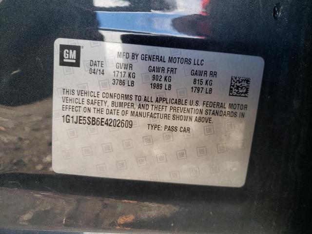 Photo 11 VIN: 1G1JE5SB6E4202609 - CHEVROLET SONIC 