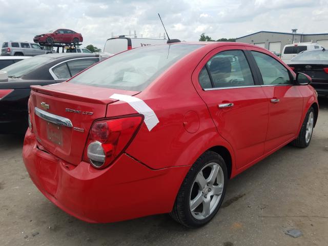 Photo 3 VIN: 1G1JE5SB6F4203468 - CHEVROLET SONIC LTZ 