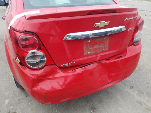 Photo 8 VIN: 1G1JE5SB6F4203468 - CHEVROLET SONIC LTZ 