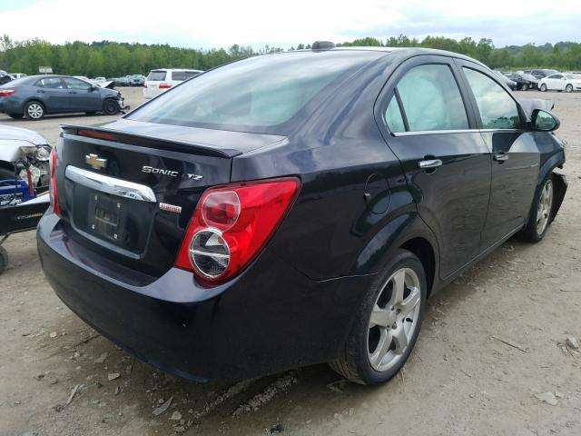 Photo 3 VIN: 1G1JE5SB8F4103940 - CHEVROLET SONIC LTZ 