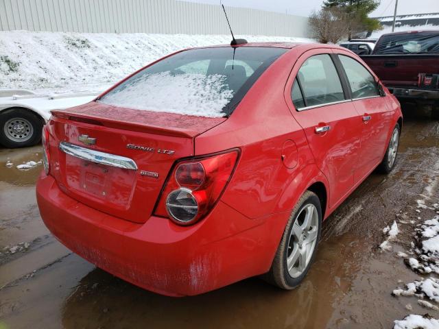 Photo 3 VIN: 1G1JE5SB8F4133195 - CHEVROLET SONIC LTZ 