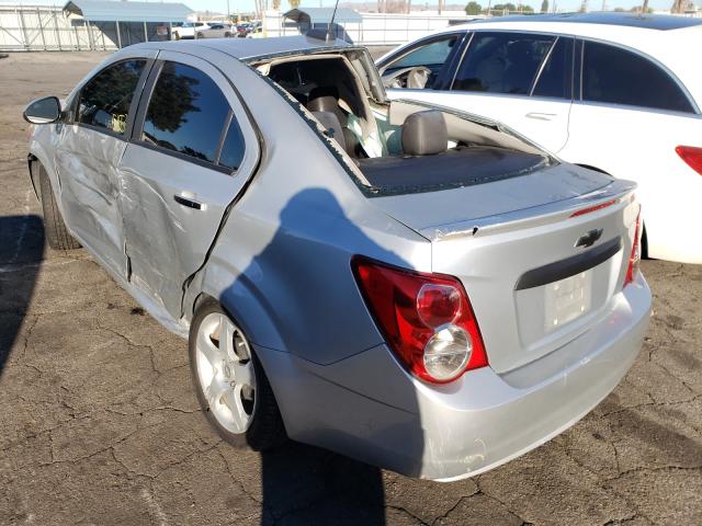 Photo 2 VIN: 1G1JE5SB8F4139143 - CHEVROLET SONIC LTZ 