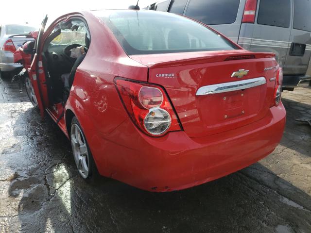 Photo 2 VIN: 1G1JE5SB8F4169050 - CHEVROLET SONIC LTZ 