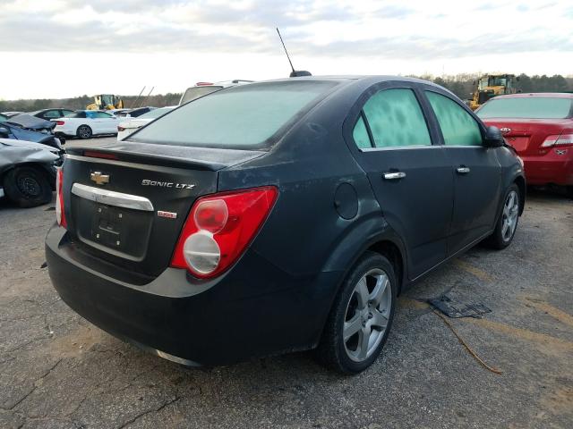 Photo 3 VIN: 1G1JE5SB8F4197480 - CHEVROLET SONIC LTZ 